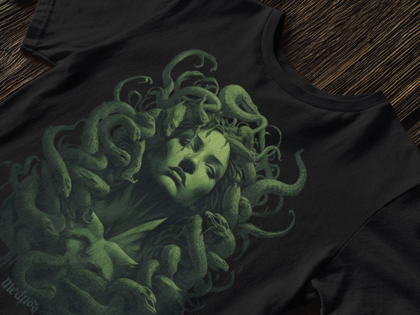 Medusa's Visage T-shirt by Hellhound Clothing